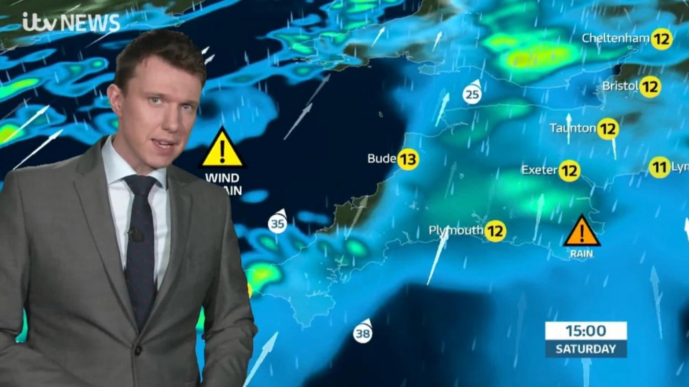 UK weather forecast Storm Dennis will bring windy and very wet weather