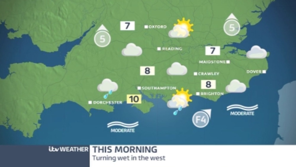 Rain on the way this Friday | ITV News Meridian