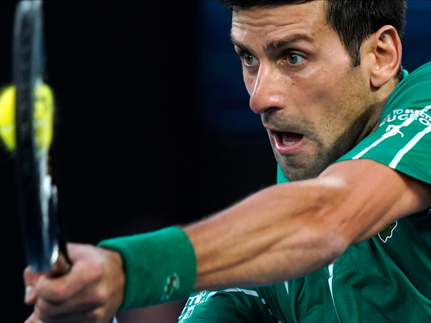 World Number One Novak Djokovic Joins Kids For Late Night Game Of Tennis In Hometown Belgrade Itv News