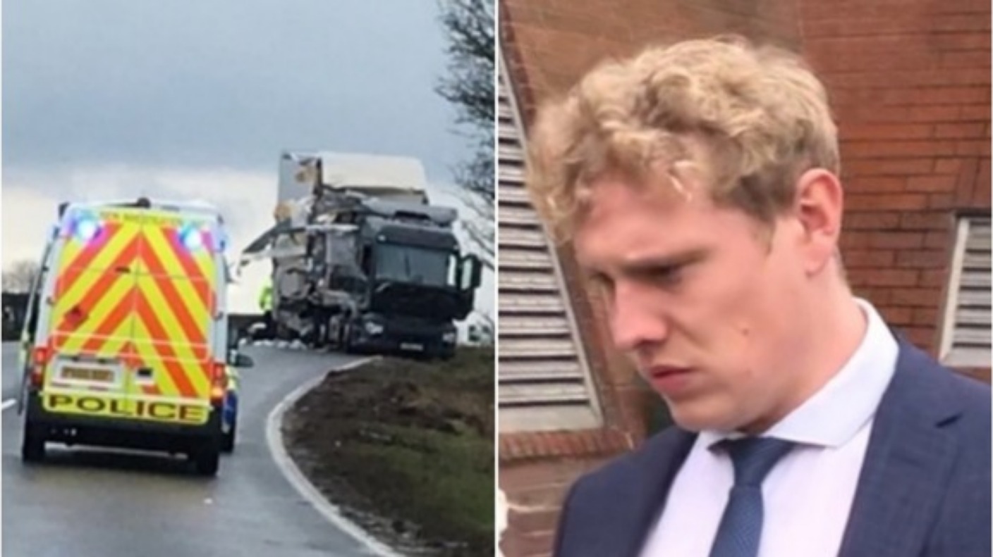 Trucker convicted of causing grandfather's death by dangerous driving ...