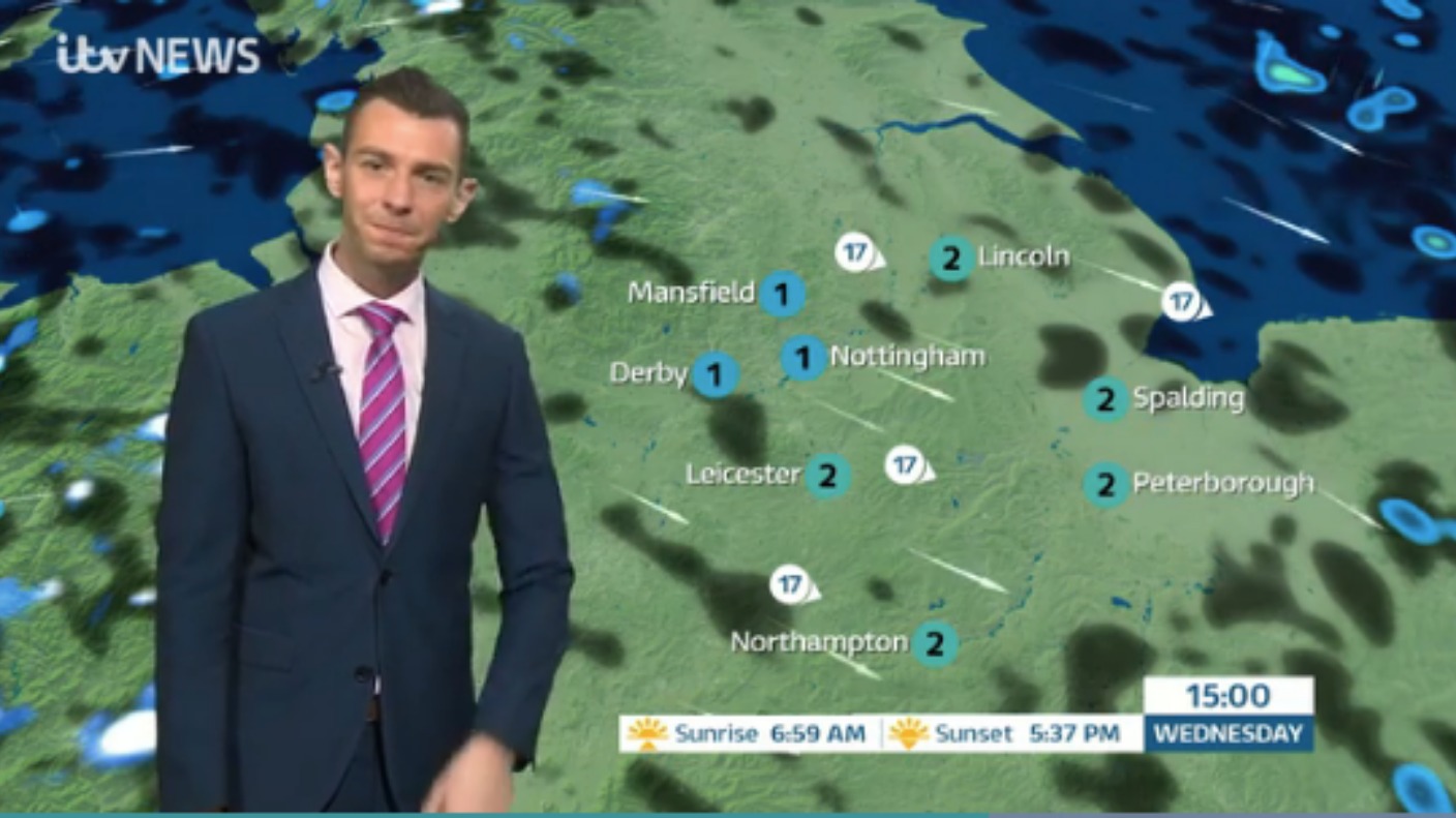 East Midlands Weather: A cold and breezy spell with wintry showers ...