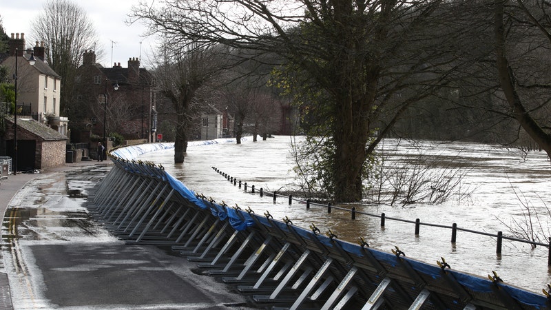 Flood defences at risk of being breached as more rain forecast | ITV News