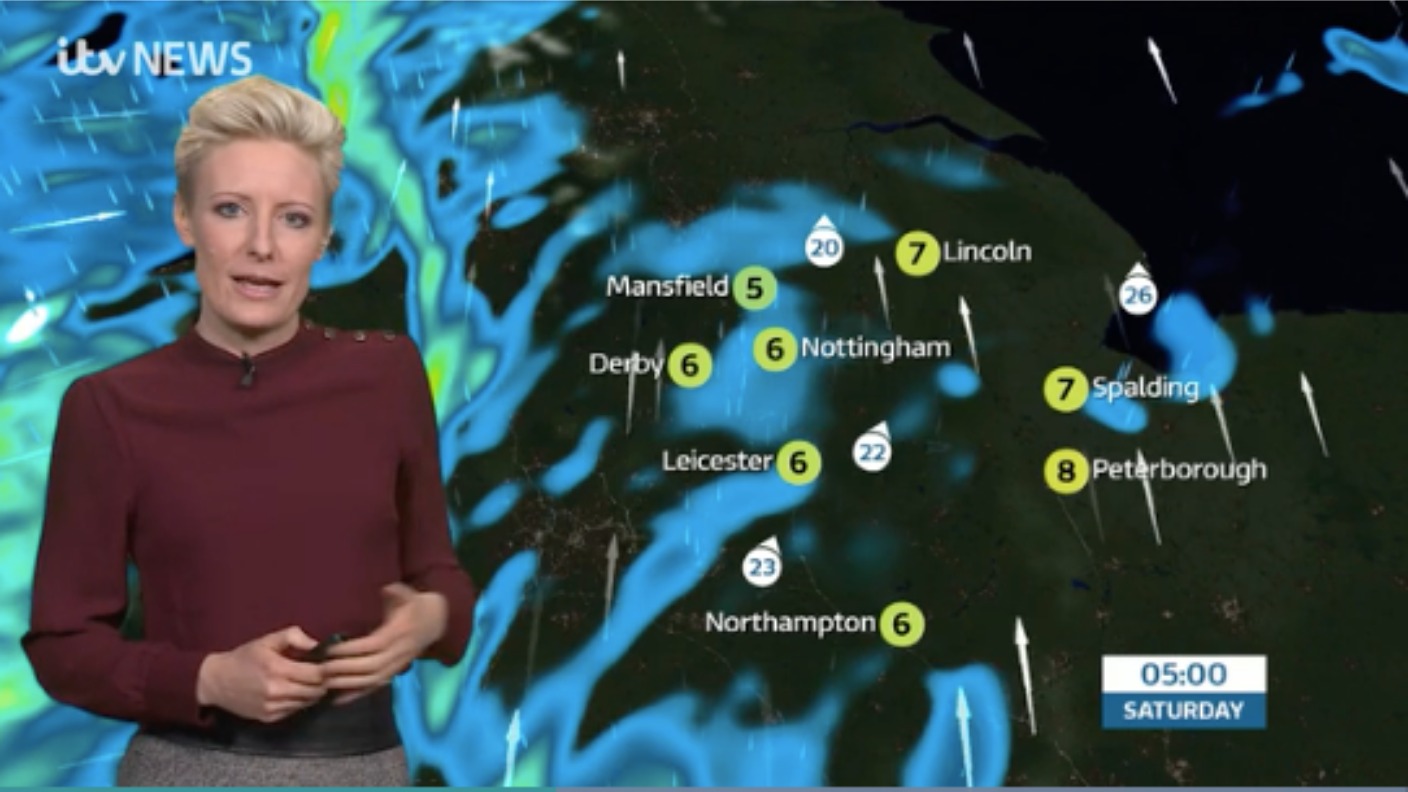 East Midlands Weather: Outbreaks of rain spreading east | ITV News Central