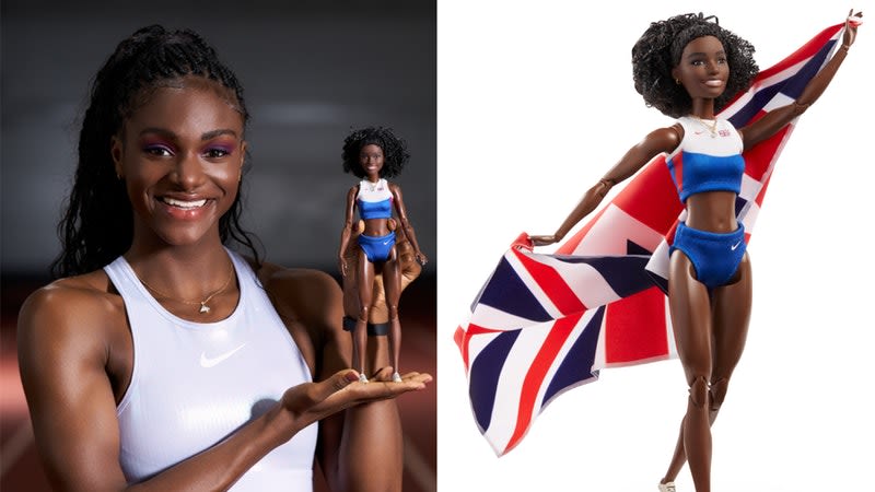 World champion sprinter Dina Asher Smith made into Shero Barbie