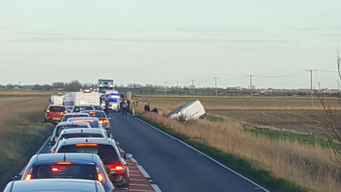 Two elderly women die in headon crash on Acle Straight ITV News Anglia