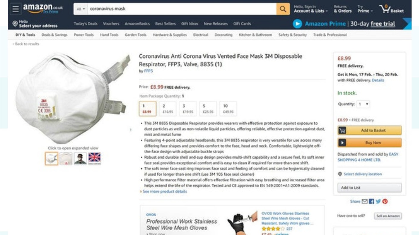 Download Face Mask Ads Banned For Scaremongering And Misleading Coronavirus Claims Itv News PSD Mockup Templates