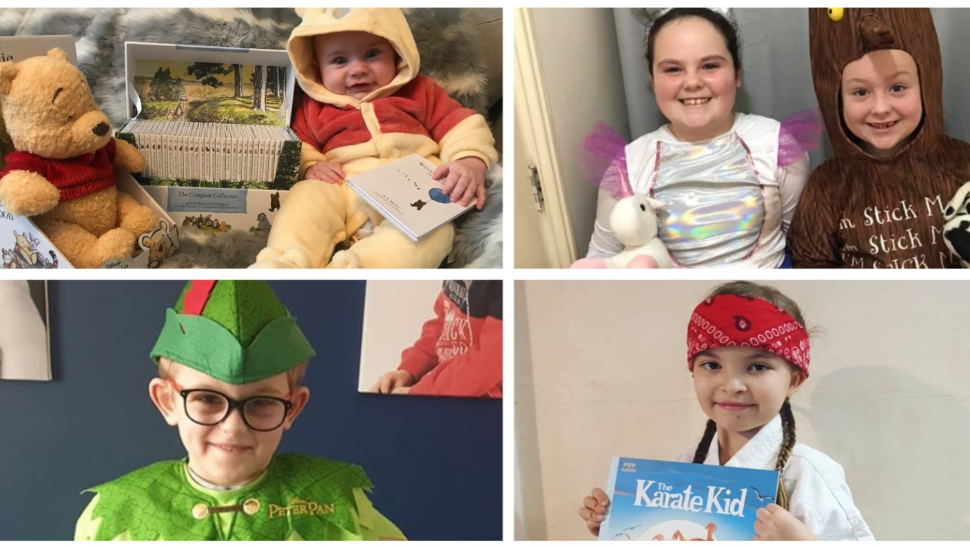 Children dress up as their favourite characters for World Book Day ...