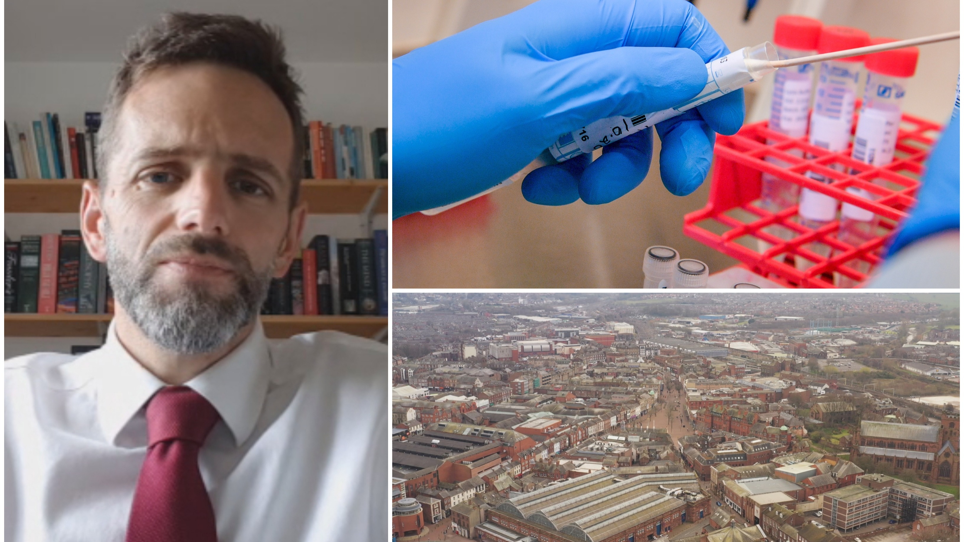 Covid19 cases increase in Carlisle with small spike of cases in the