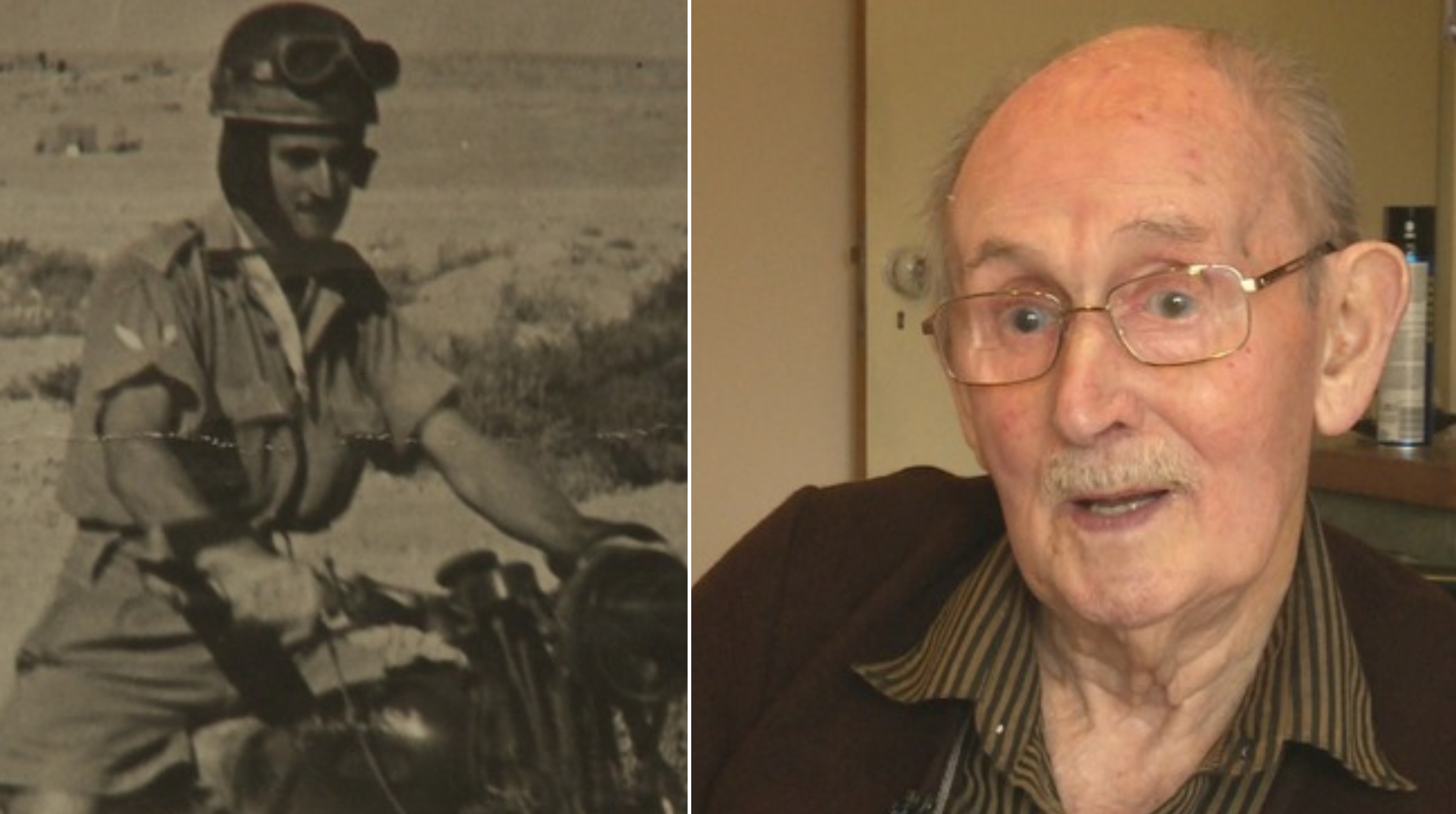 final-farewells-for-second-world-war-dispatch-rider-itv-news-border