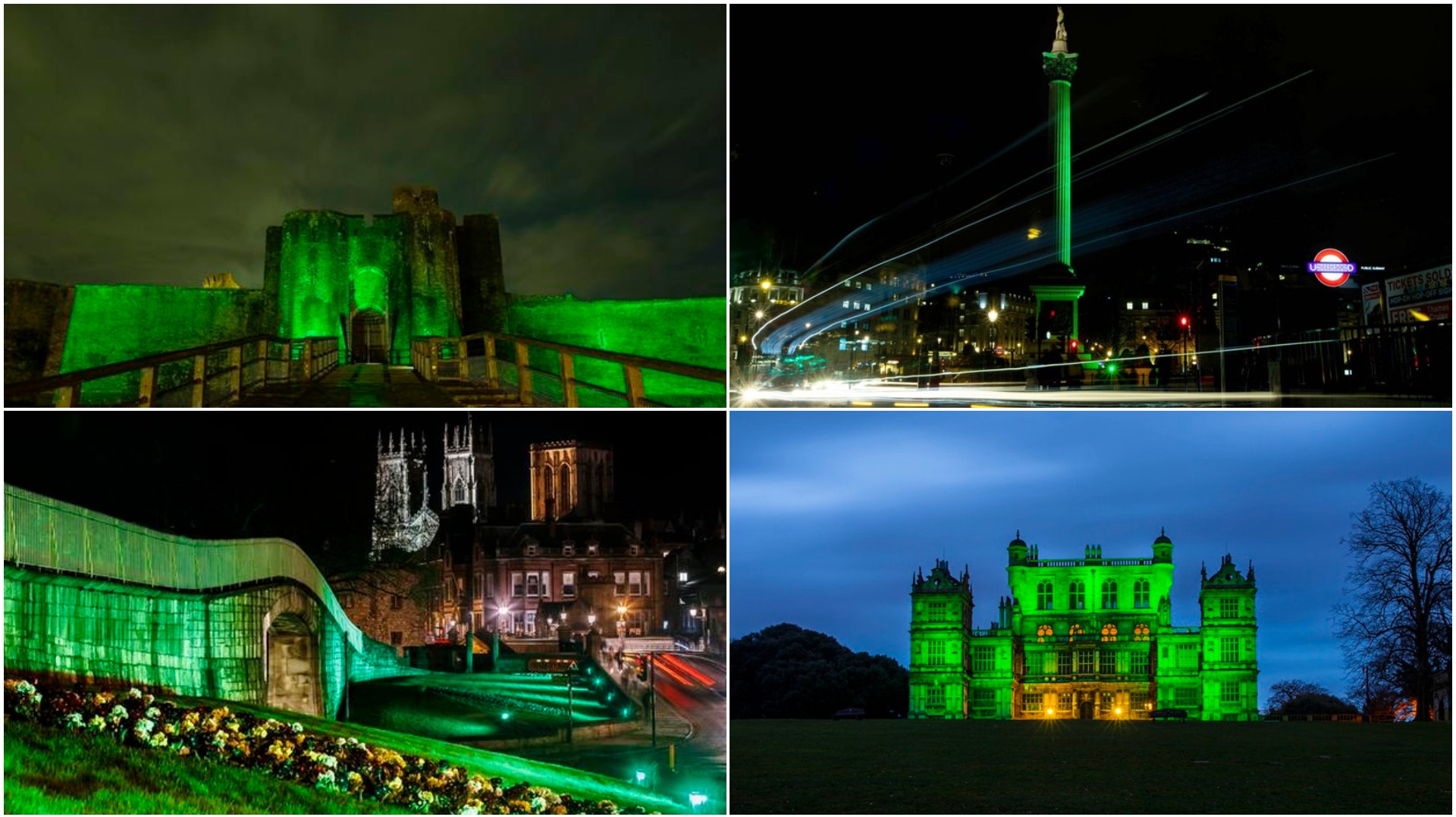 Cities glow green in celebration of St. Patrick's Day