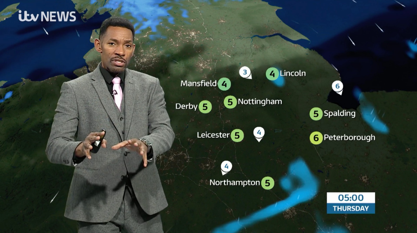 East Midlands Weather: Cloudy With Patchy Rain Clearing Southwards ...