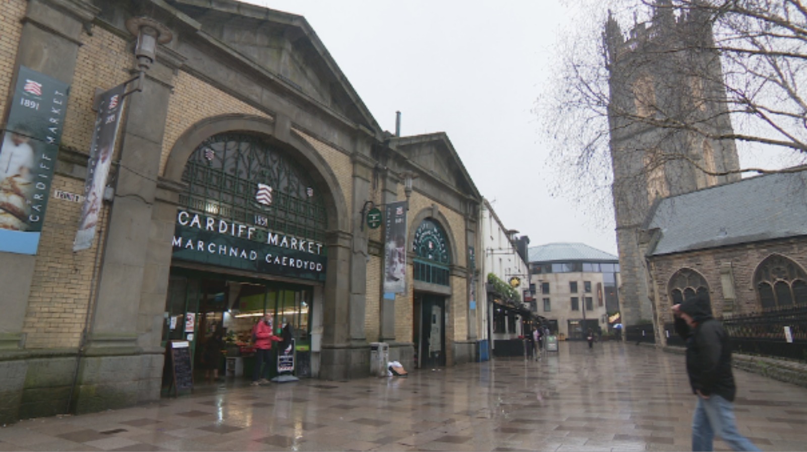 are dogs allowed in cardiff market