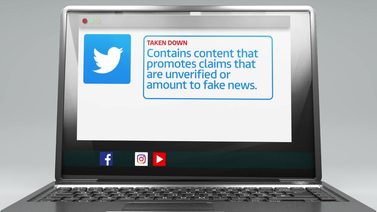 These are some of the coronavirus Facebook cracking down on fake news