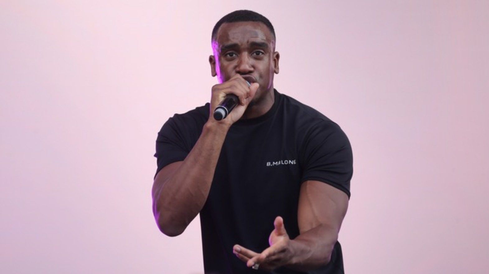 Grime star Bugzy Malone says he has bleeding on the…