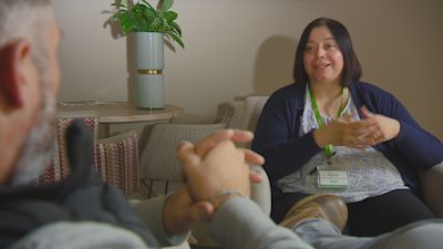 Bereavement support session