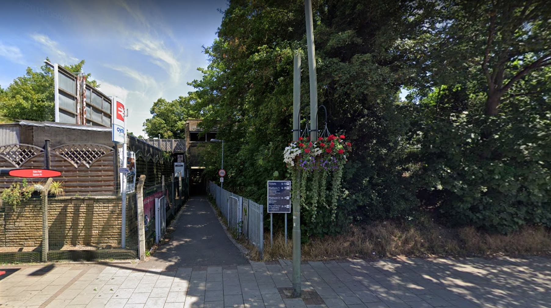 Visuallyimpaired passenger dies after falling from a platform at Eden