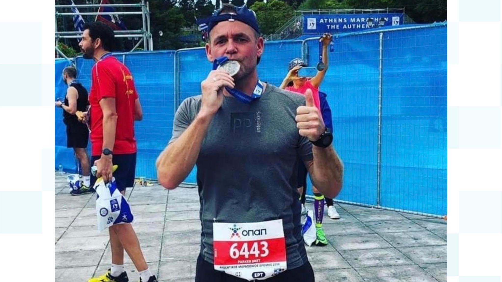 Marathon runner's "stay home" challenge for charity ITV News Granada