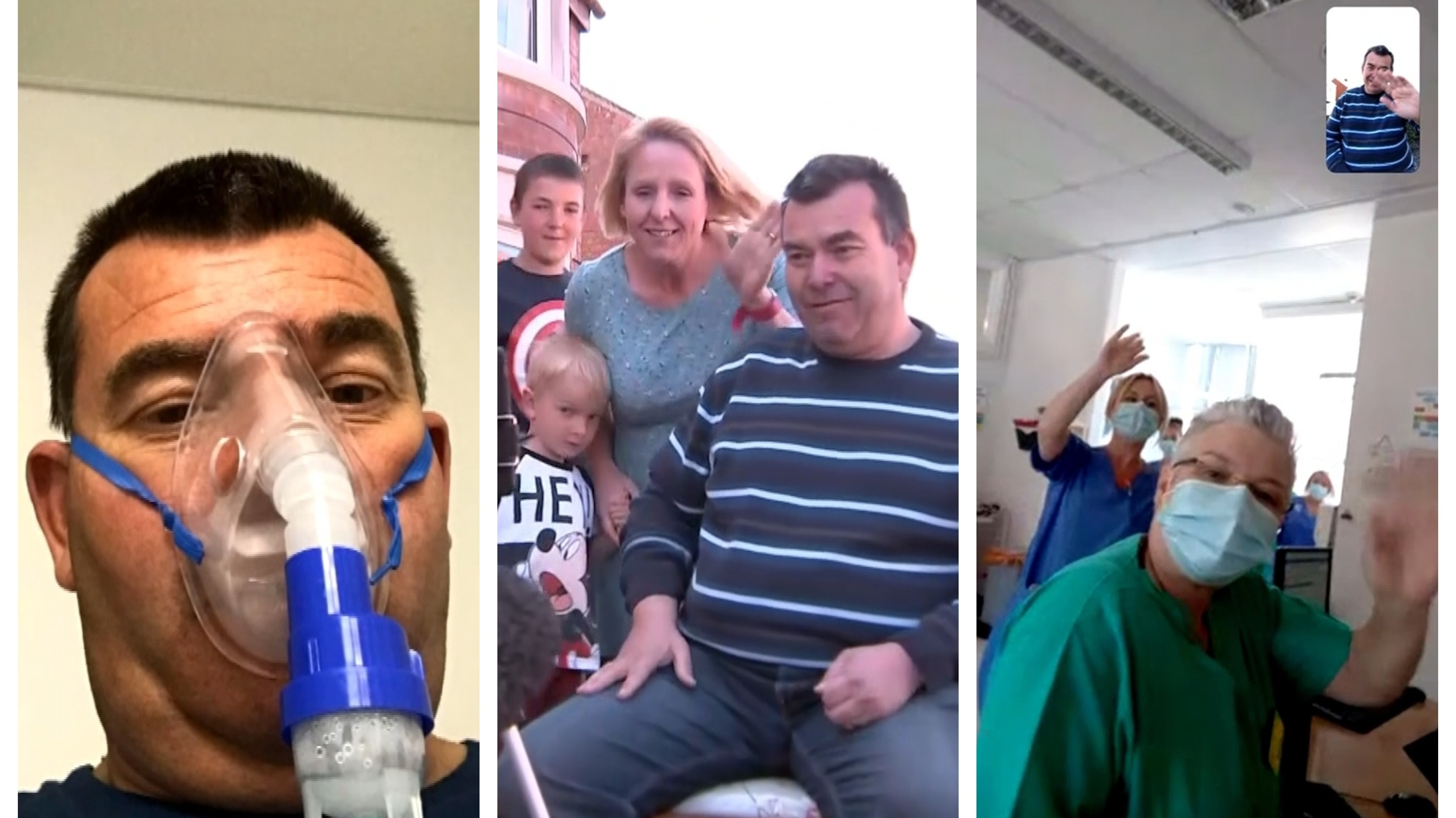 Coronavirus: Blackpool dad thanks NHS workers who saved ...