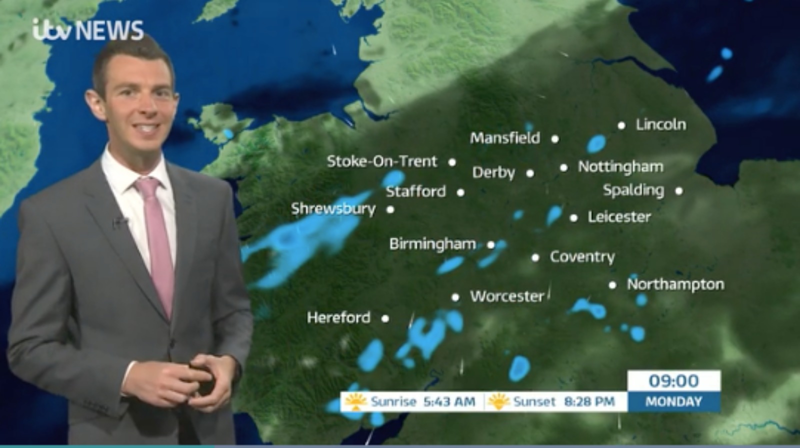 West Midlands Weather: Cloudy with showers overnight | ITV News Central