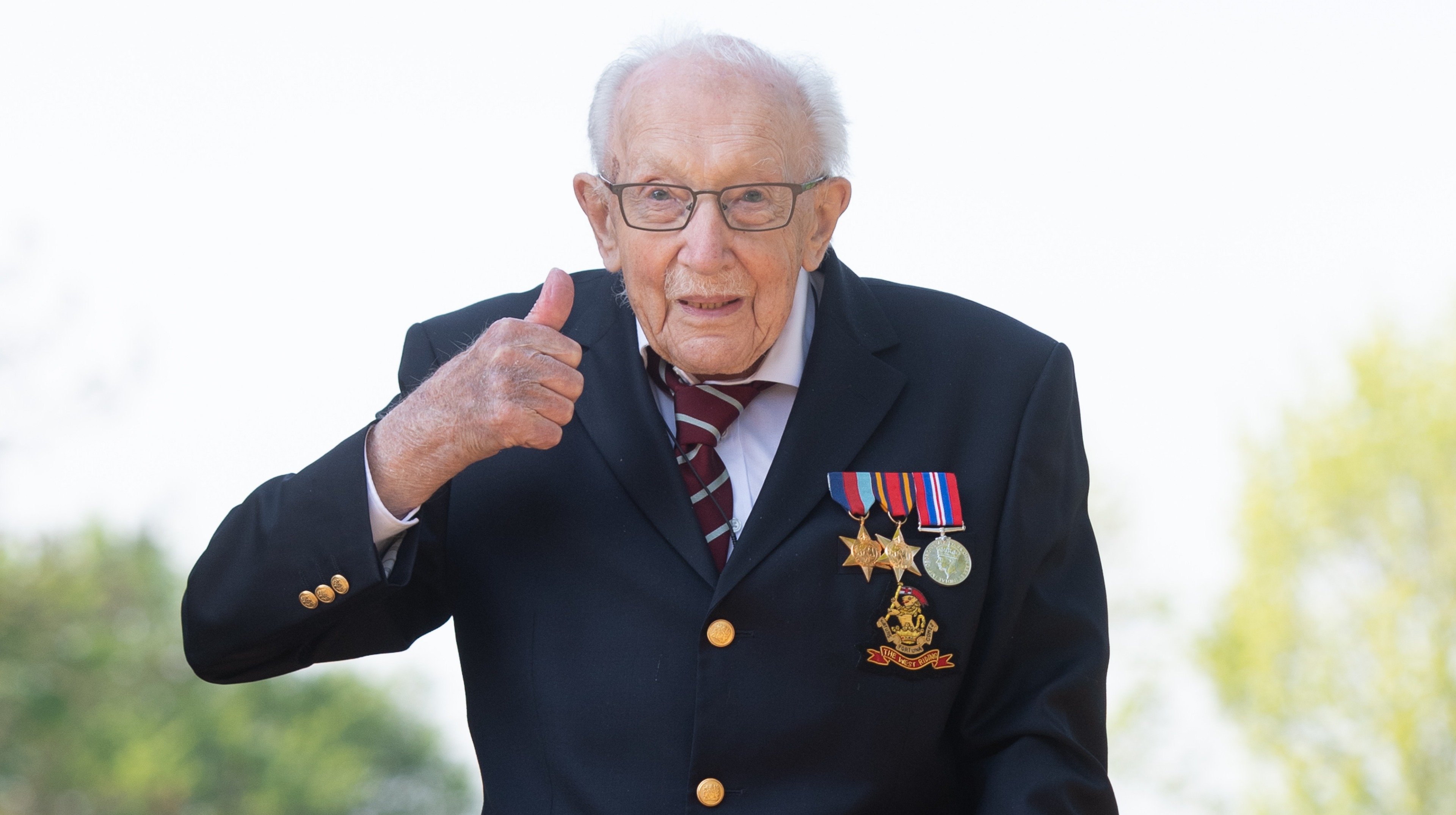 Captain Tom Moore raises £30m for NHS Charities on his 100th birthday ...