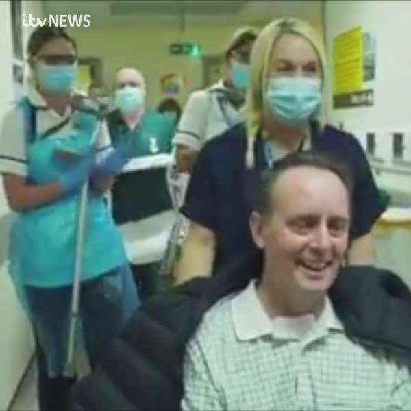 gwent applaud discharged intensive 56am thursday