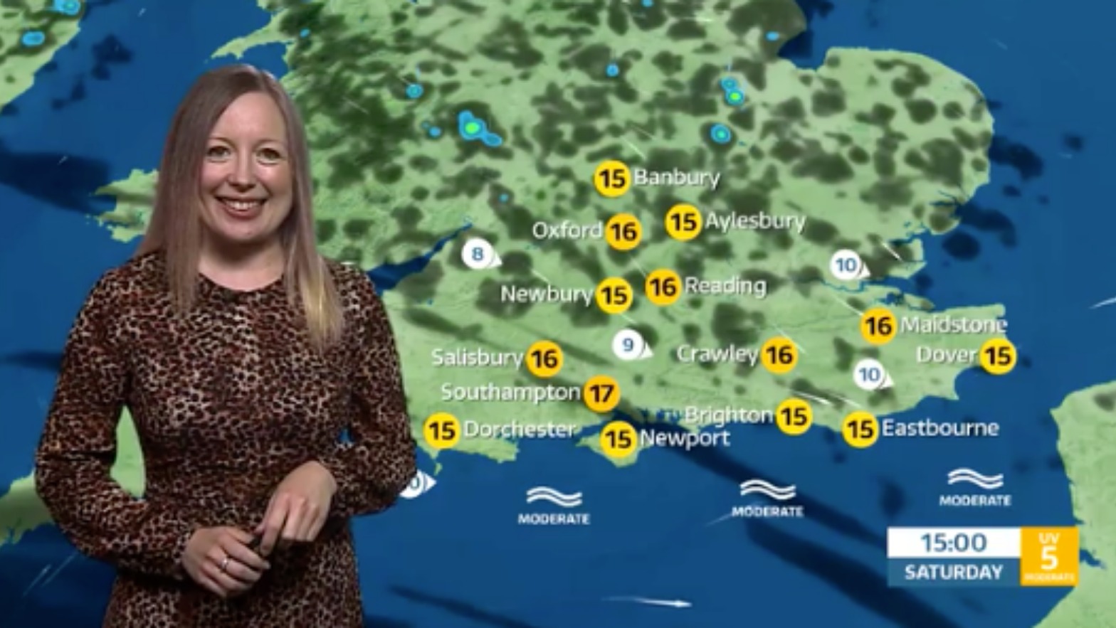 Saturday's weather for the Meridian region | ITV News Meridian