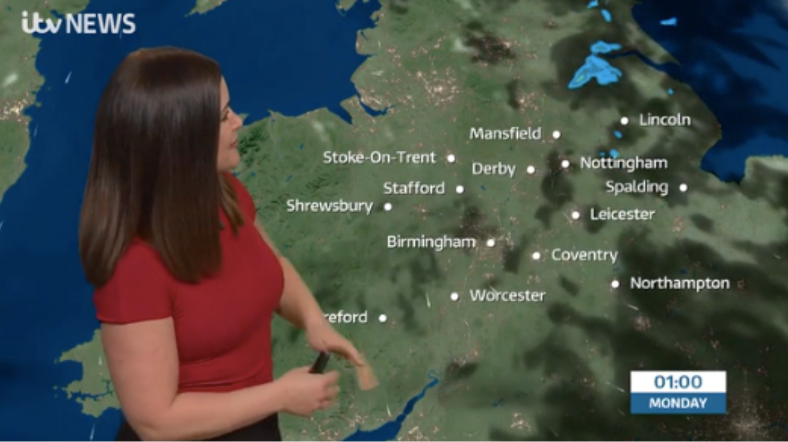 East Midlands Weather Further showers this evening, then largely dry