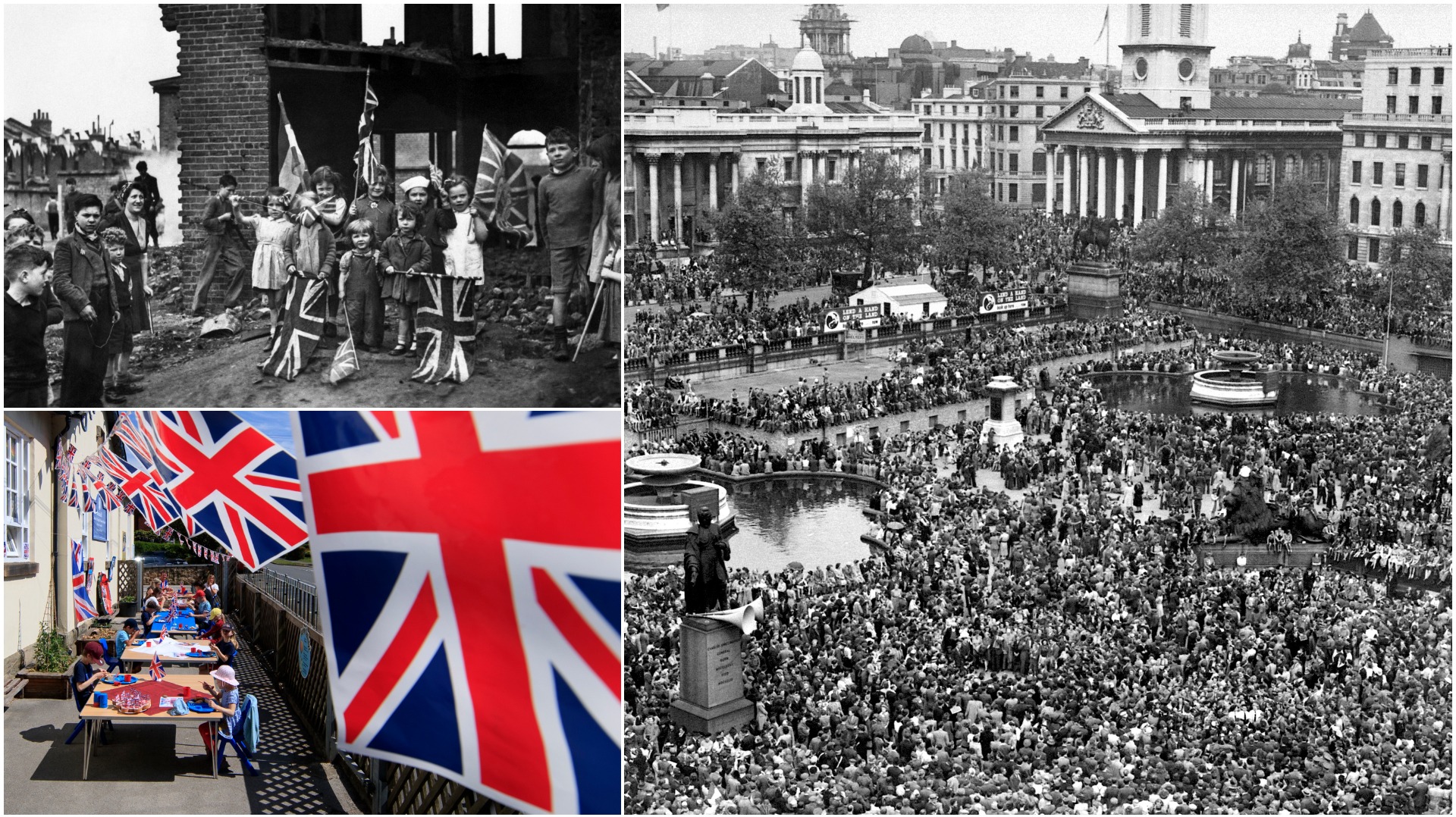 UK remembers the end of World War Two on VE Day anniversary | ITV News
