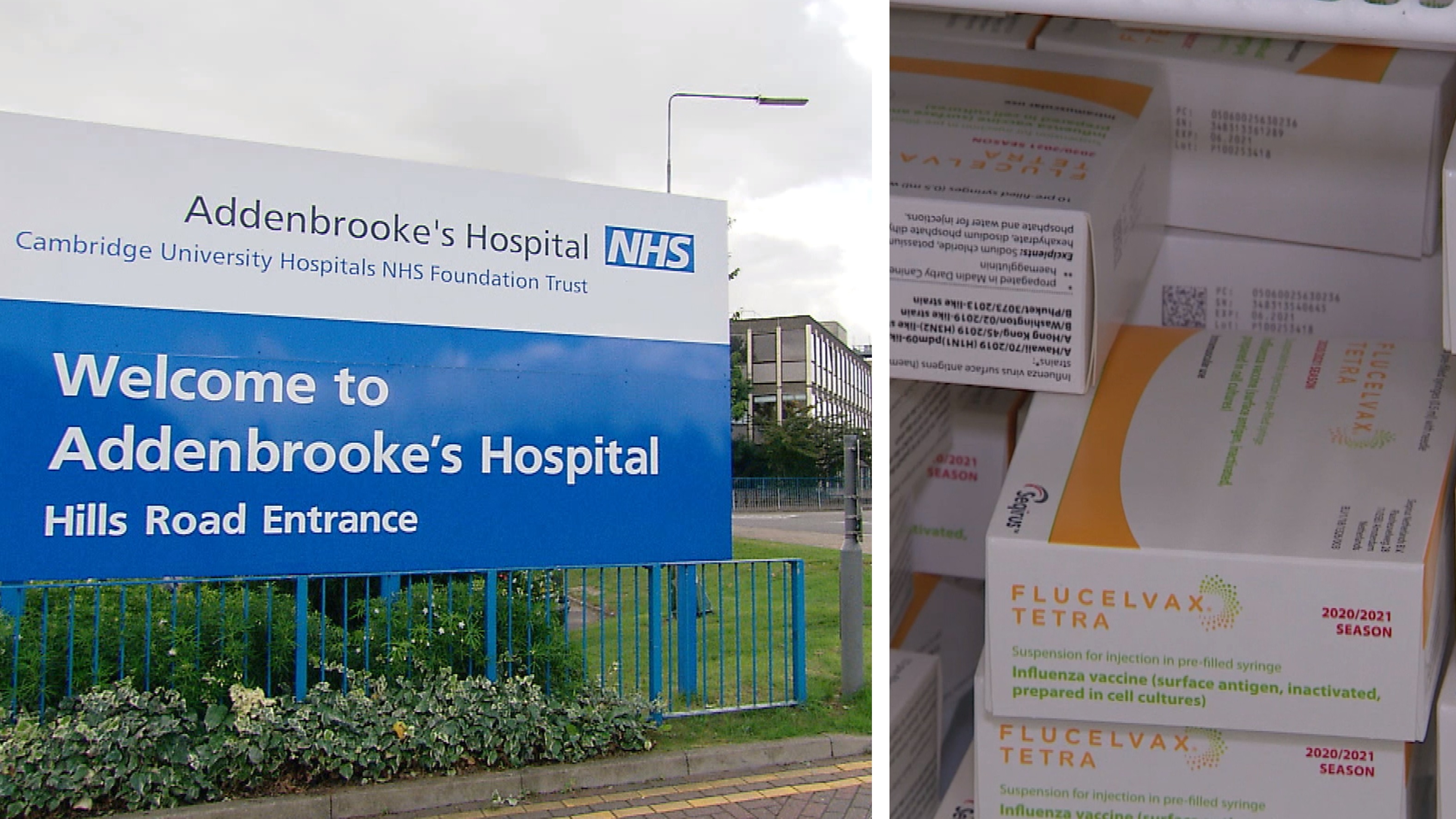 We Ve Been Preparing Since The Spring Addenbrooke S Hospital Ready To Face Winter Pressures Itv News Anglia