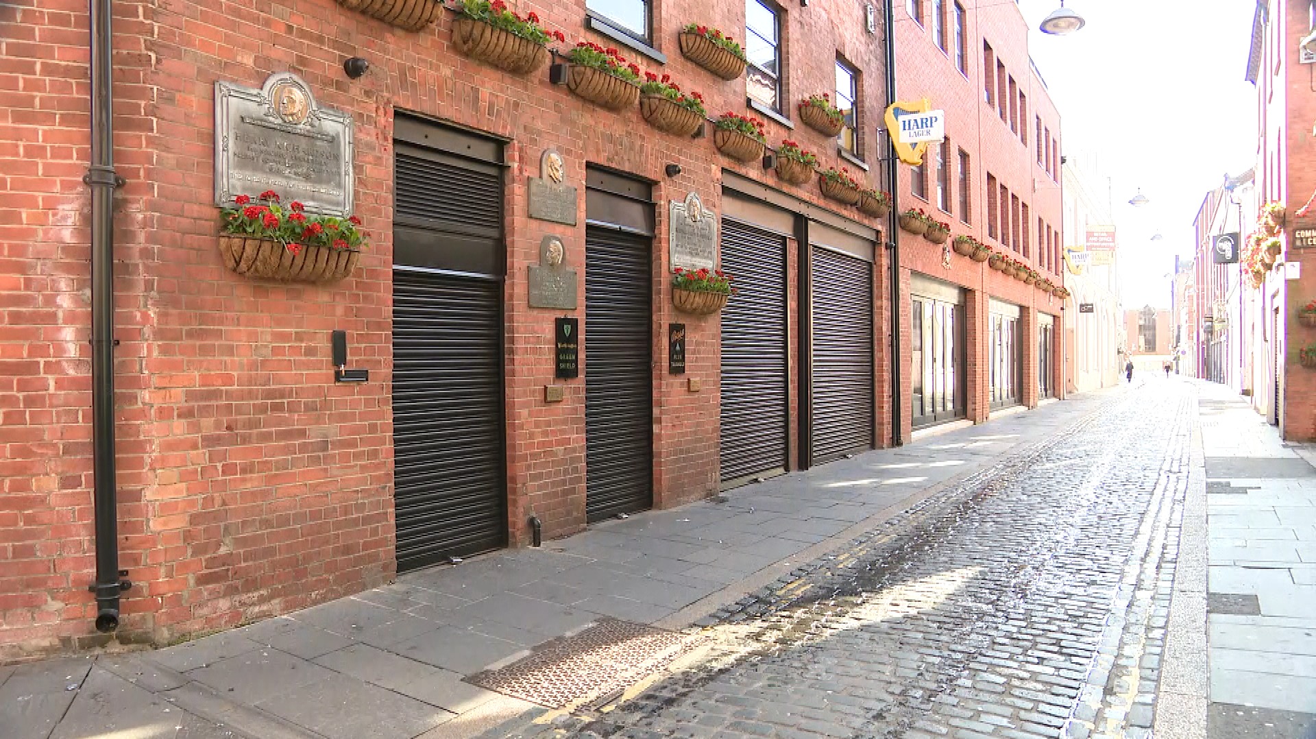 Belfast’s Cathedral Quarter pedestrianised in infrastructure recovery