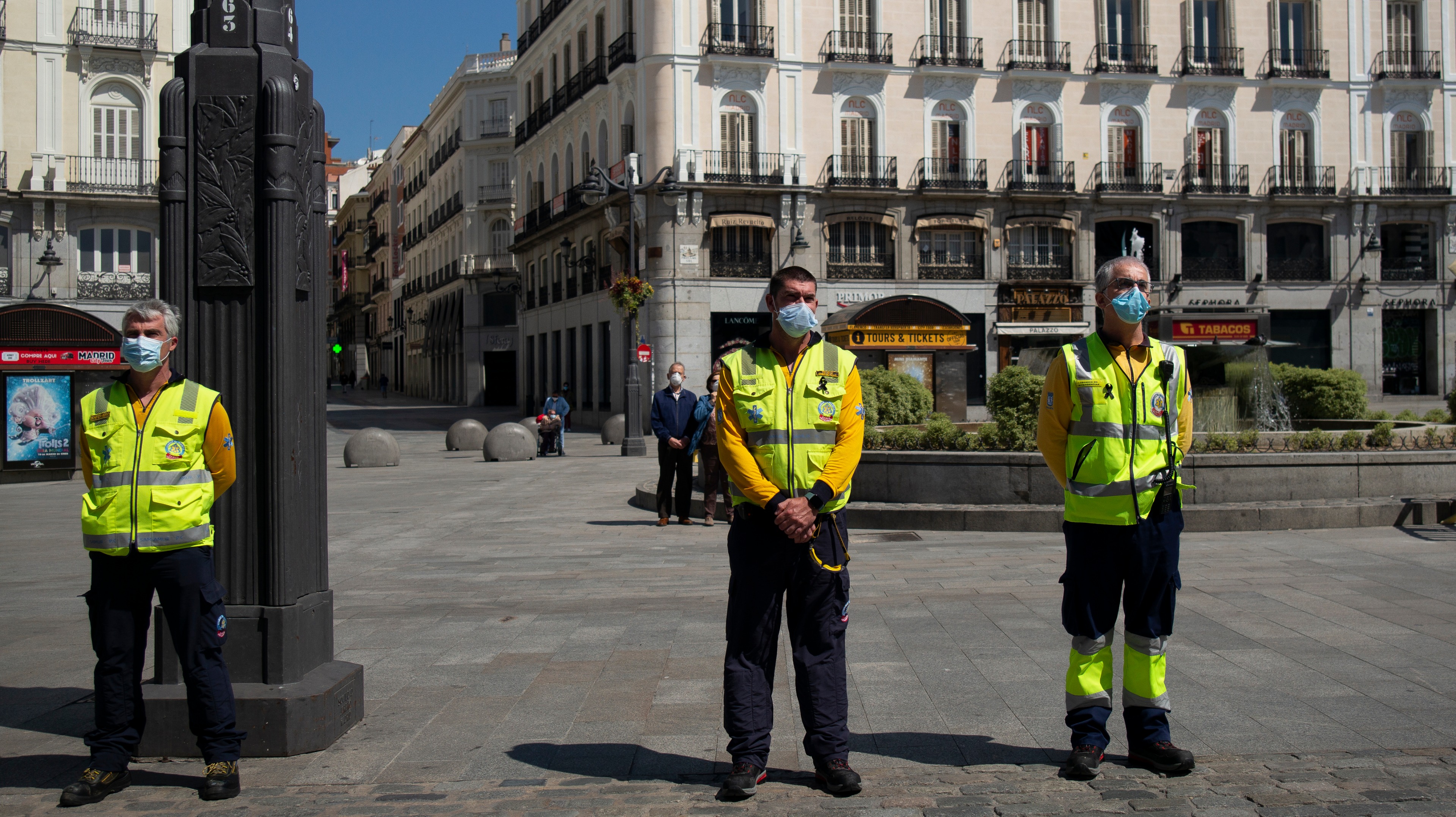 Spanish daily coronavirus deaths drop below 100 for the first time in