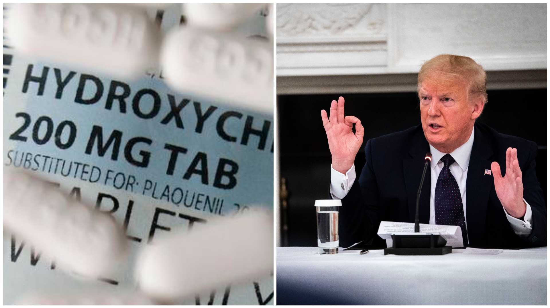 Donald Trump Is Taking Hydroxychloroquine To Try To Prevent Catching ...