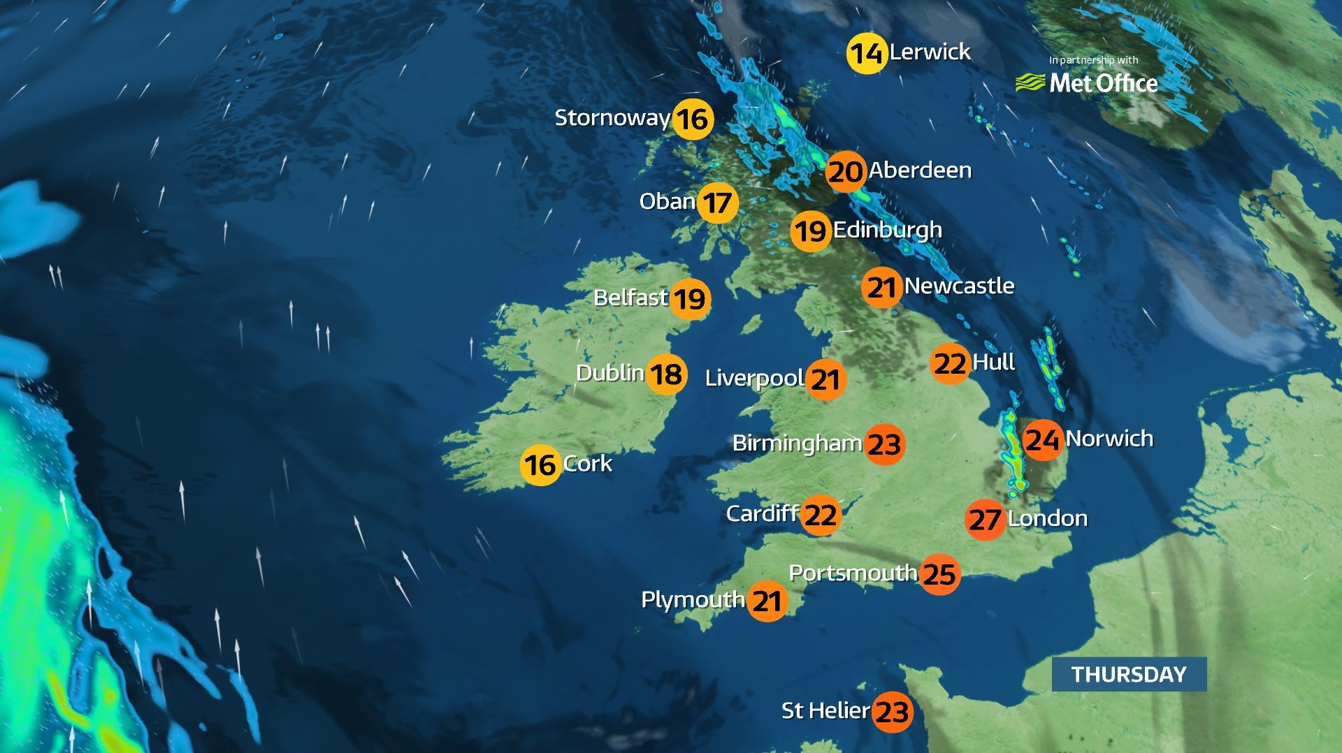 UK weather Another sunny day could see temperatures hit 27C ITV News