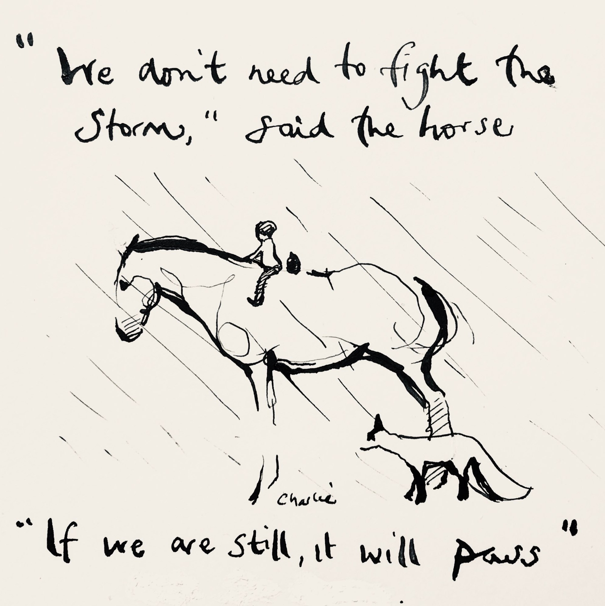 Charlie Mackesy S Illustrations Have Taken On A Deeper Relevance During The Coronavirus Pandemic Itv News