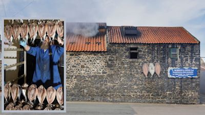 22.11.23 Craster Kippers smokehouse Credit: Historic England Archive