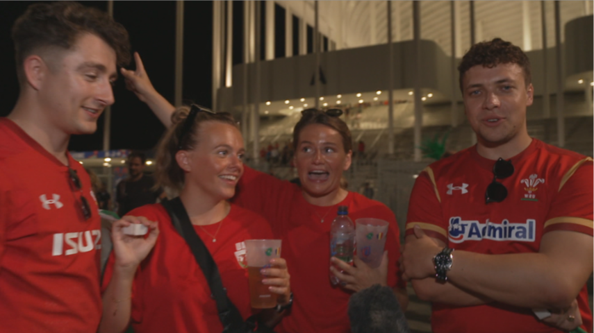 Rugby World Cup: Wales fans react to 'amazing' opening match win ...