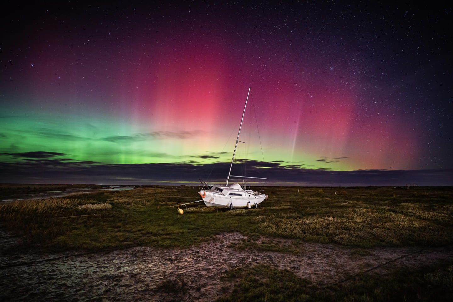 Aurora borealis: Spectacular Northern Lights display across