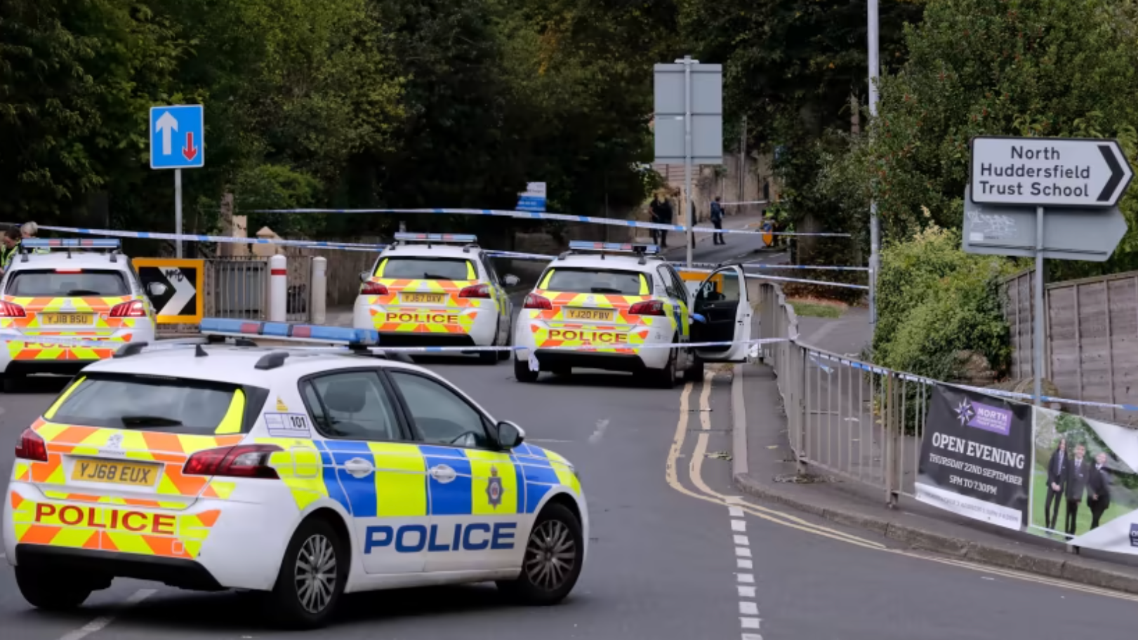 Detectives launch murder investigation after 15yearold boy stabbed outside Huddersfield school