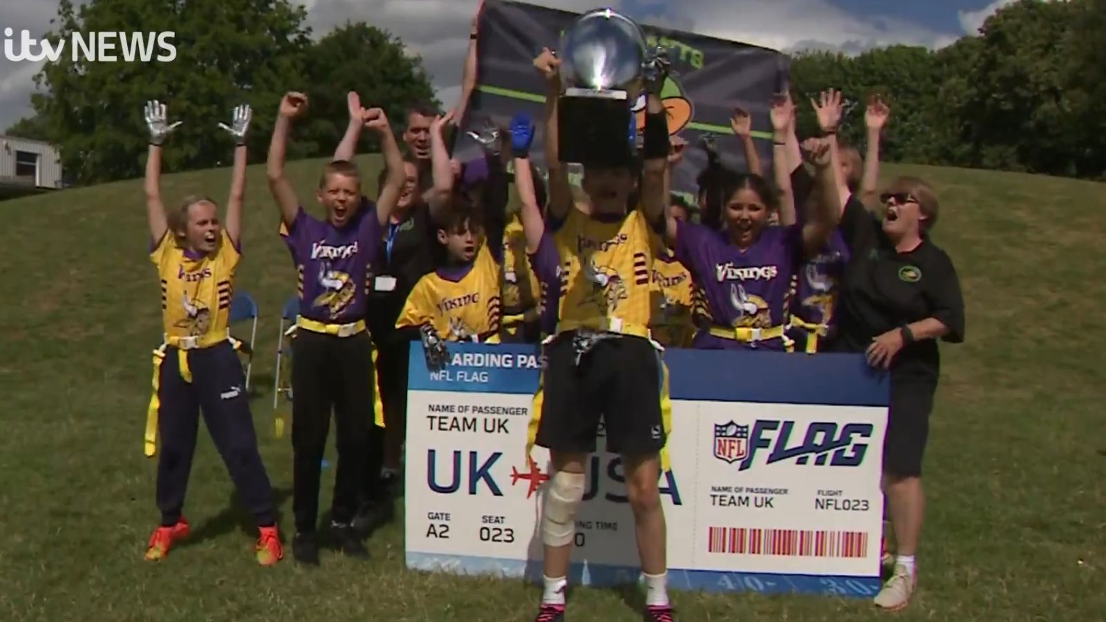 Ten Youth Flag Football Teams Represent New England Patriots at NFL Flag  Championships