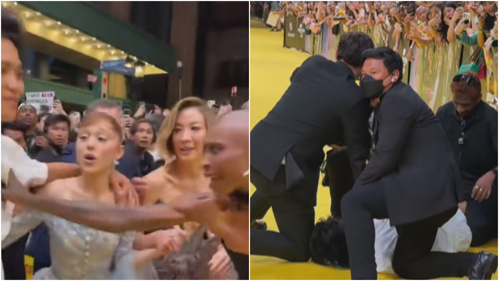 Man pleads guilty after rushing Ariana Grande at Wicked premiere in Singapore