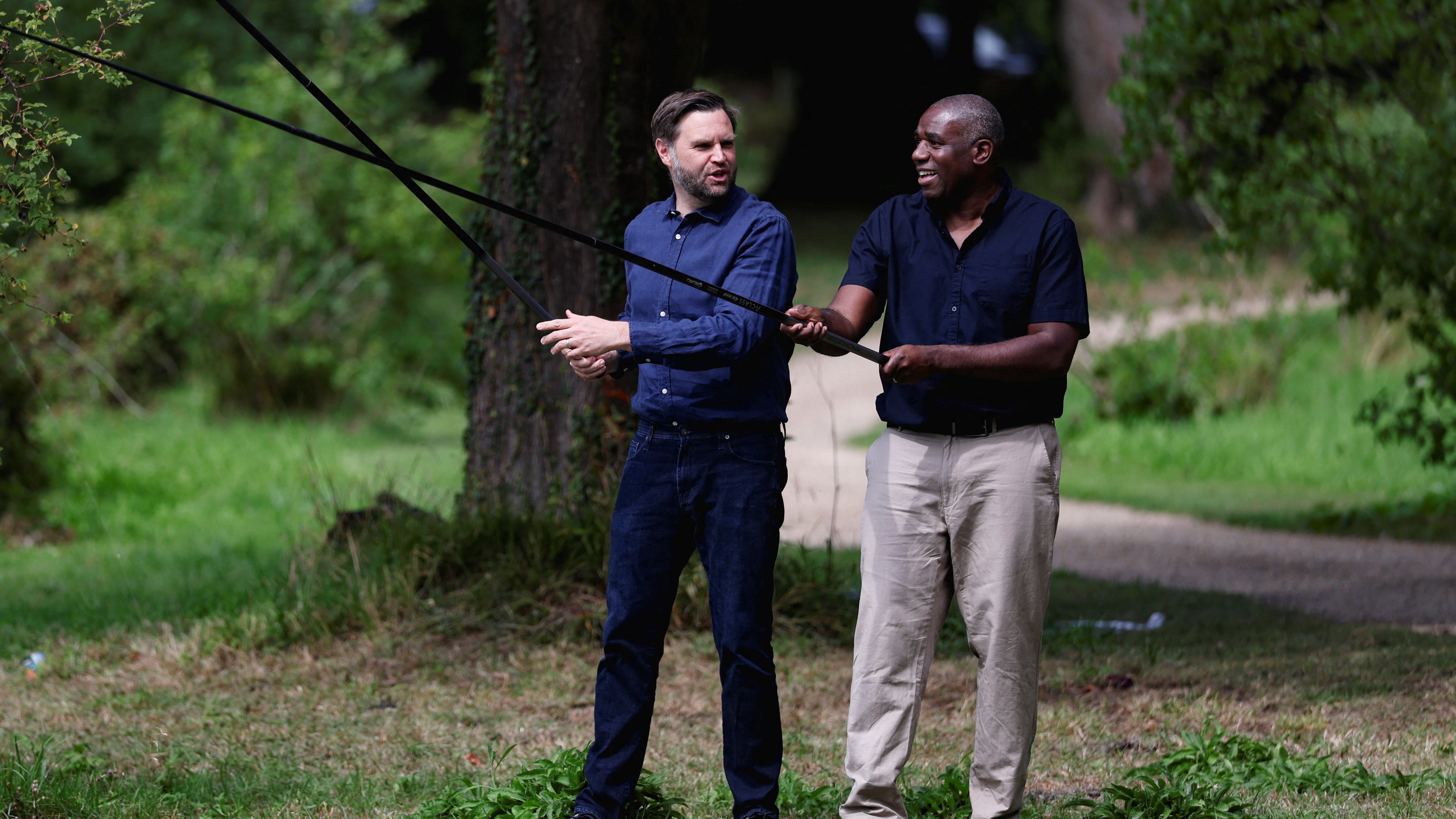 Lammy refers himself to authorities after breaking law on Vance fishing trip