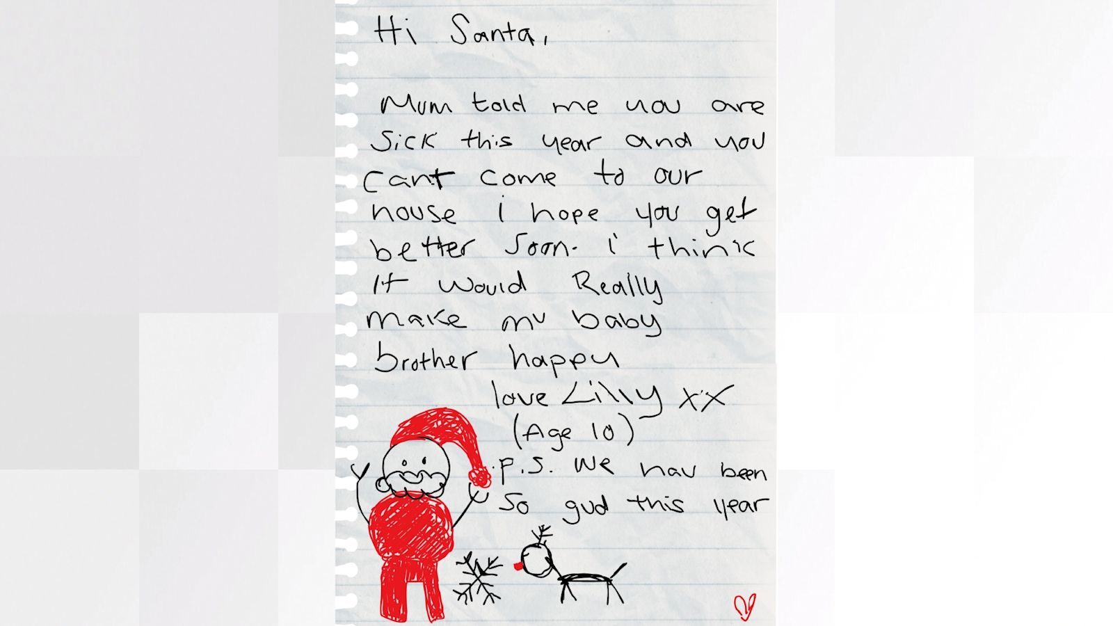 Liverpool Child s Heartbreaking Letter To poorly Father Christmas Who liverpool-child-s-heartbreaking-letter-to-poorly-father-christmas-who