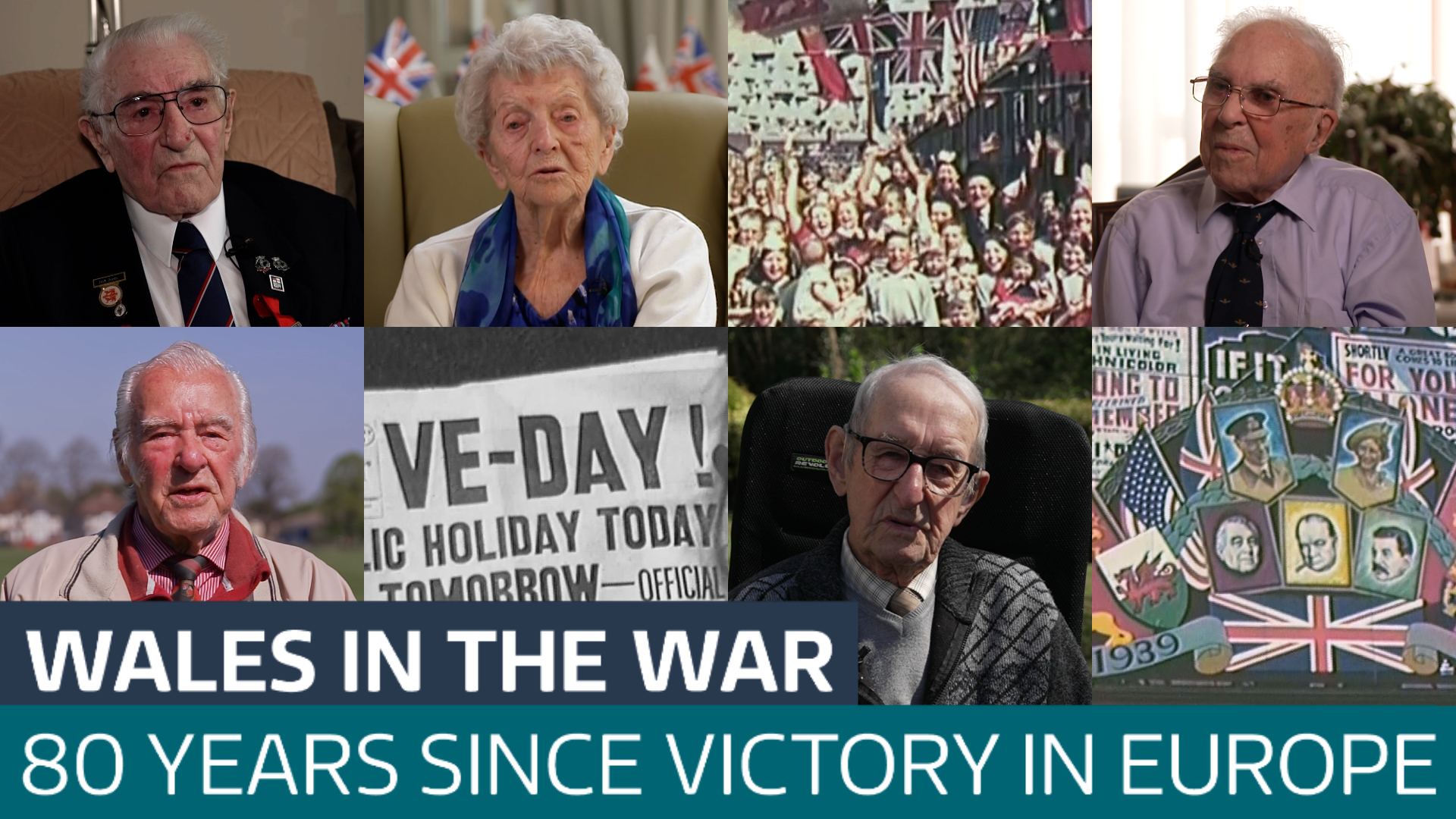Wales in the Second World War: 80 years since victory in Europe - Latest From ITV News