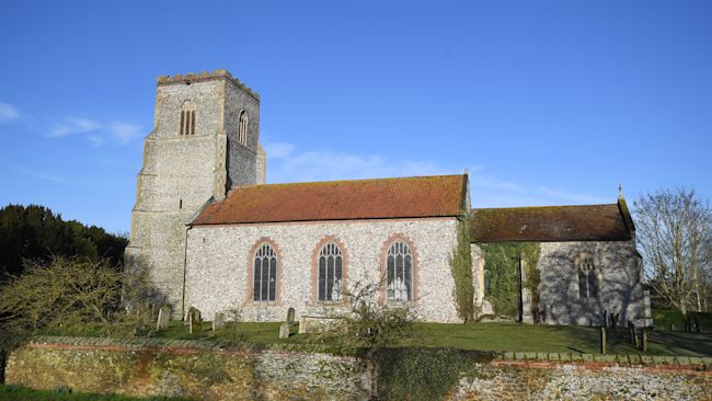 St Mary the Virgin church in Hillington, Norfolk.