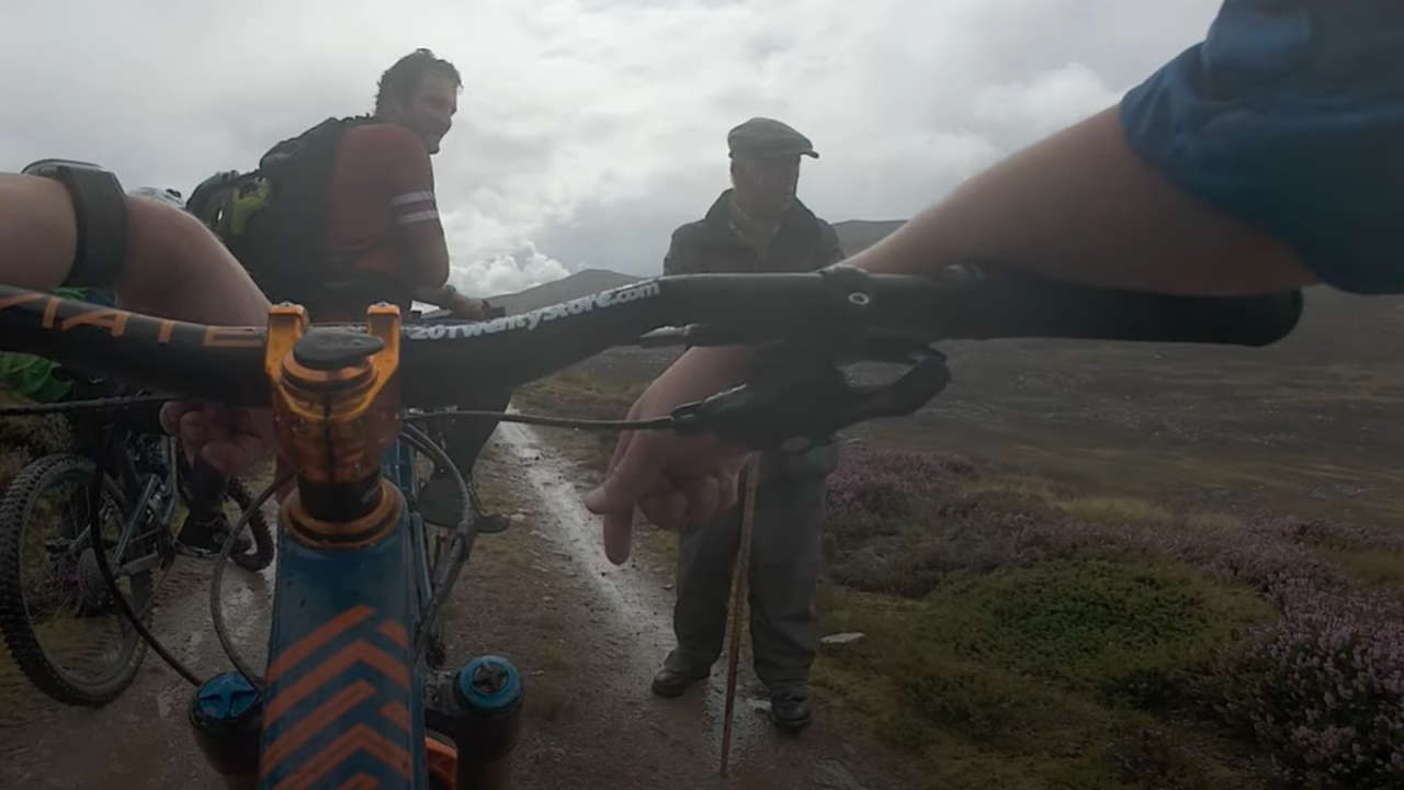 'That was pretty cool': Cyclists bump into King Charles on Balmoral estate