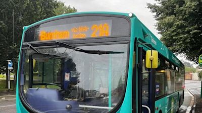 A 21A 'Buses of Somerset' bus