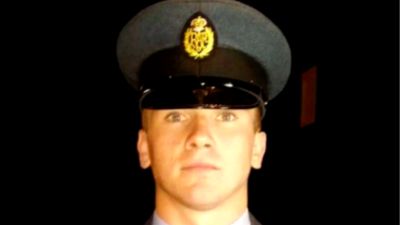 Airman Corrie McKeague disappeared after a night out in Bury St Edmunds.