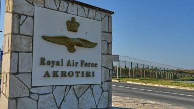 RAF Cyprus site hit by drone hours after Starmer allows US to use British bases