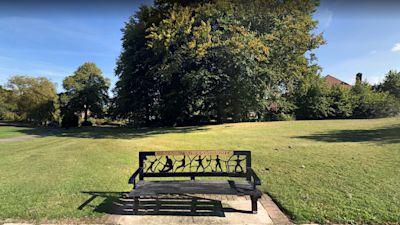 He was walking through Yeoman's Hill Park, Mansfield Woodhouse, when he was approached by a man asking for change.