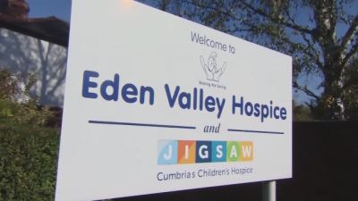 Eden Valley Hospice in Carlisle. ITV pic 18/10/21
